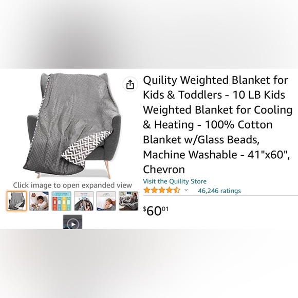 Quality Weighted Blanket - Picture 2 of 4